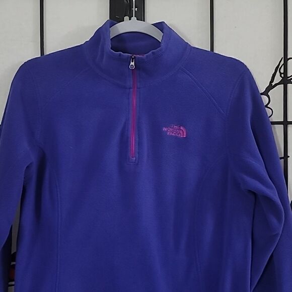 North Face Half Zip Fleece Women's Size Medium - Picture 4 of 10